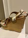 Sandalias cunha madeira 40-Zara
