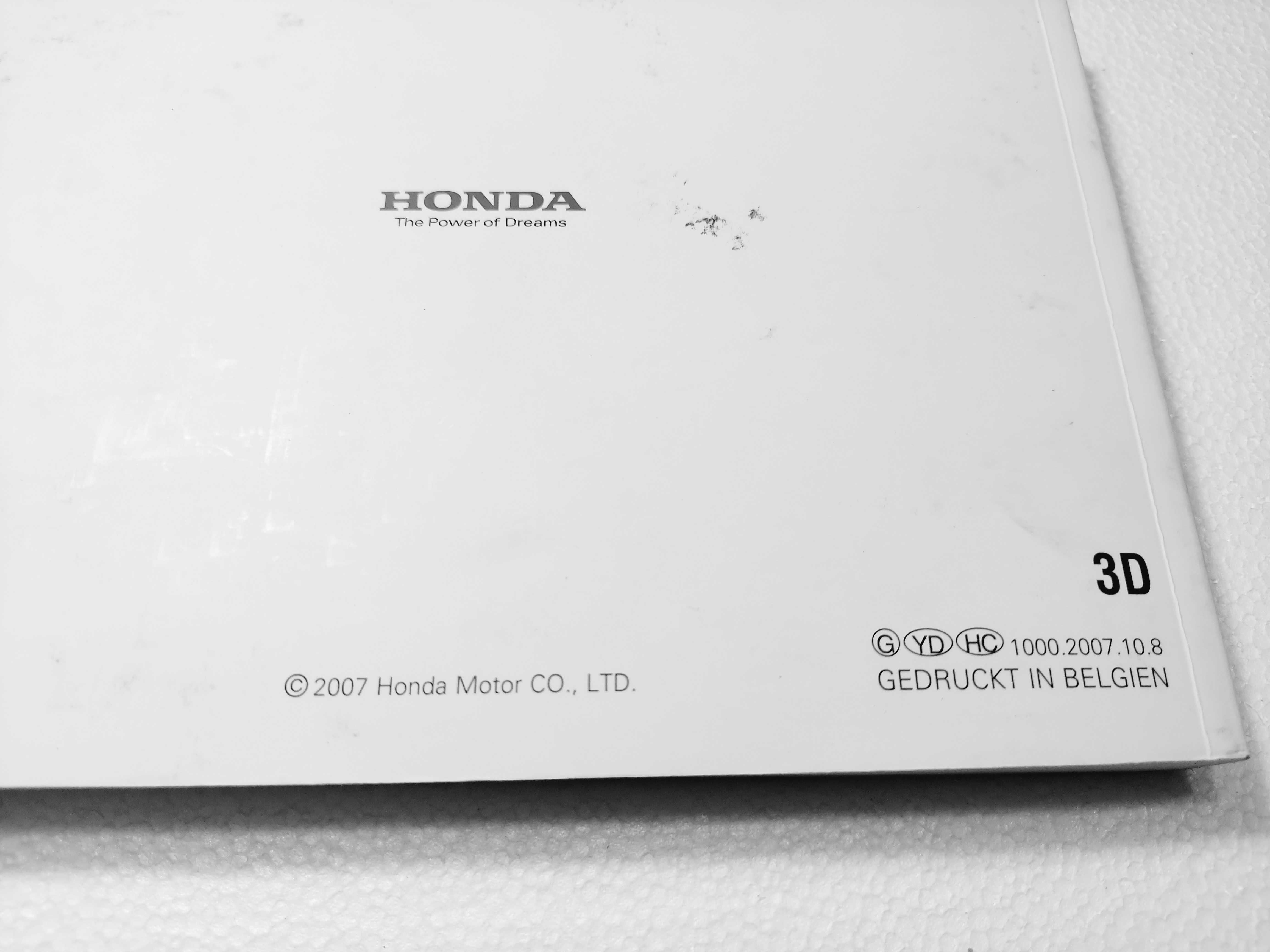 Honda Civic VIII Ufo Type S/R 2006-11 Instrukcja obsługi Książka