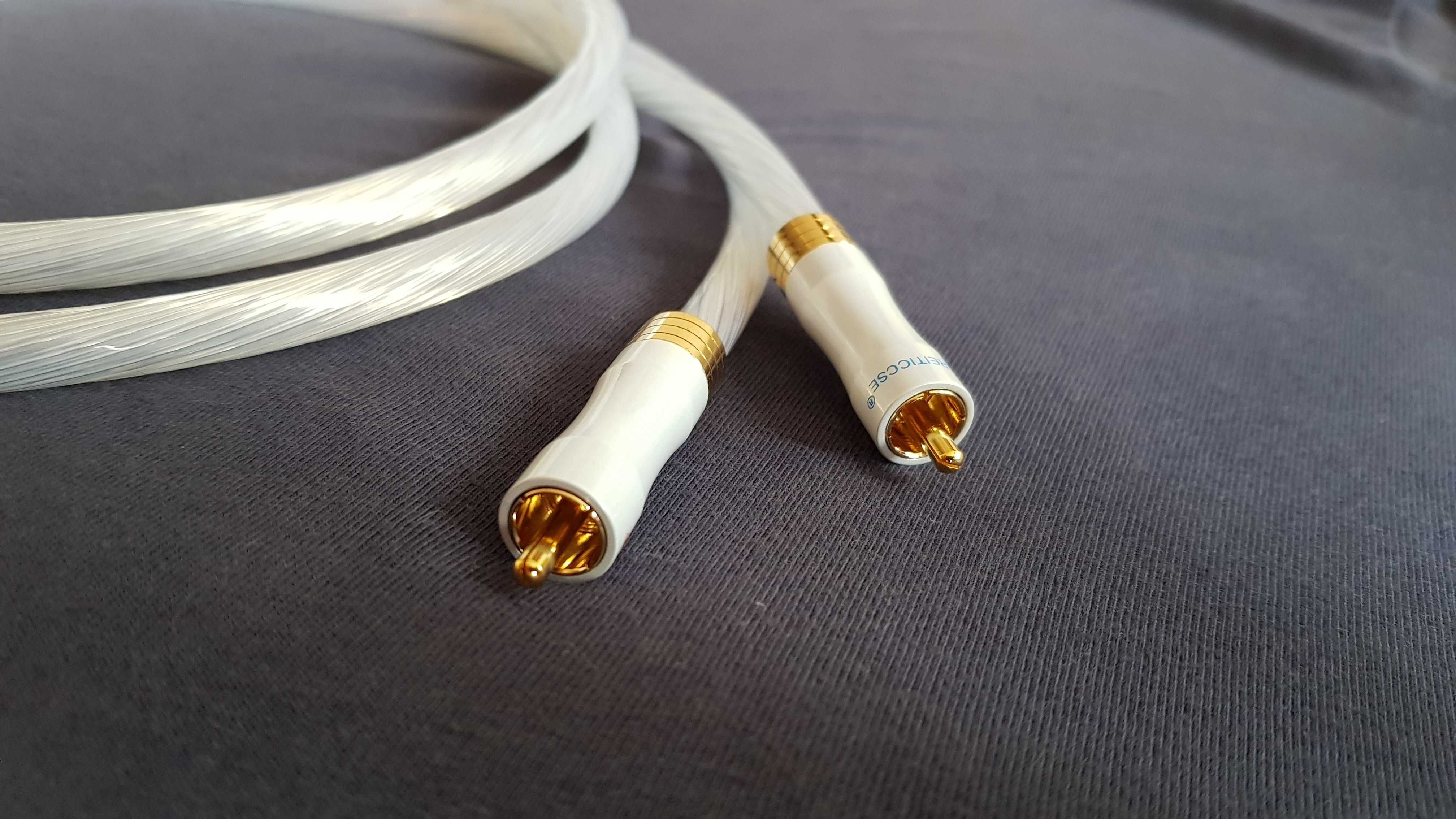 kabel Silver-crast rca posrebrzany długość 0,5m