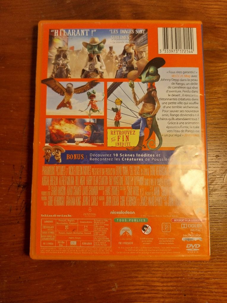 Rango DVD.    2011