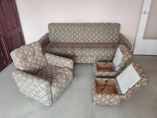 Oddam wersalka sofa rozkładana fotel komplet za darmo