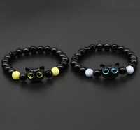 2 pulseiras com gato (novas)