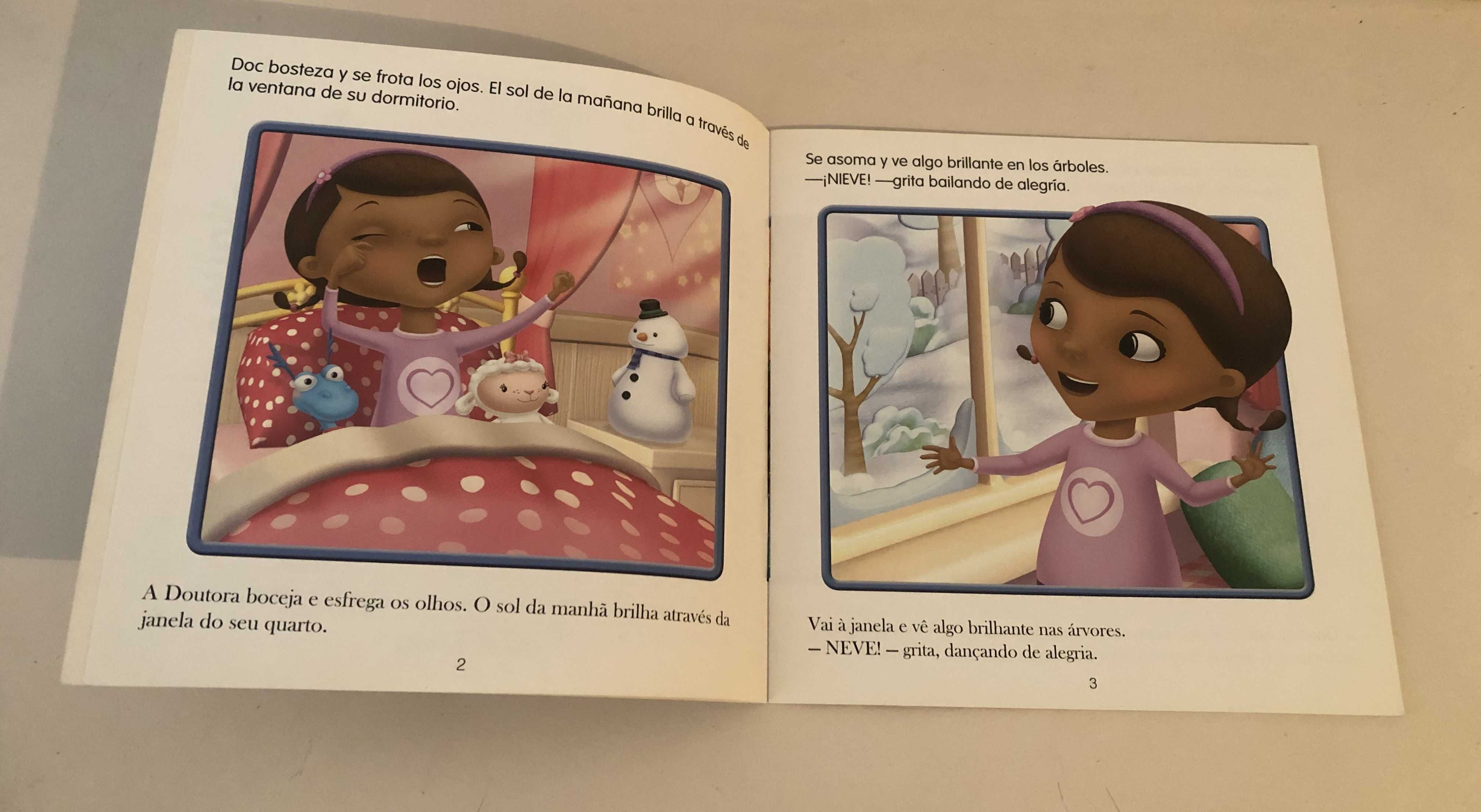 Lote 2 livros da coleção "Doutora Brinquedo"