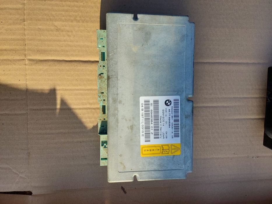 Moduł sterownik czujnik poduszek bmw e60 e61