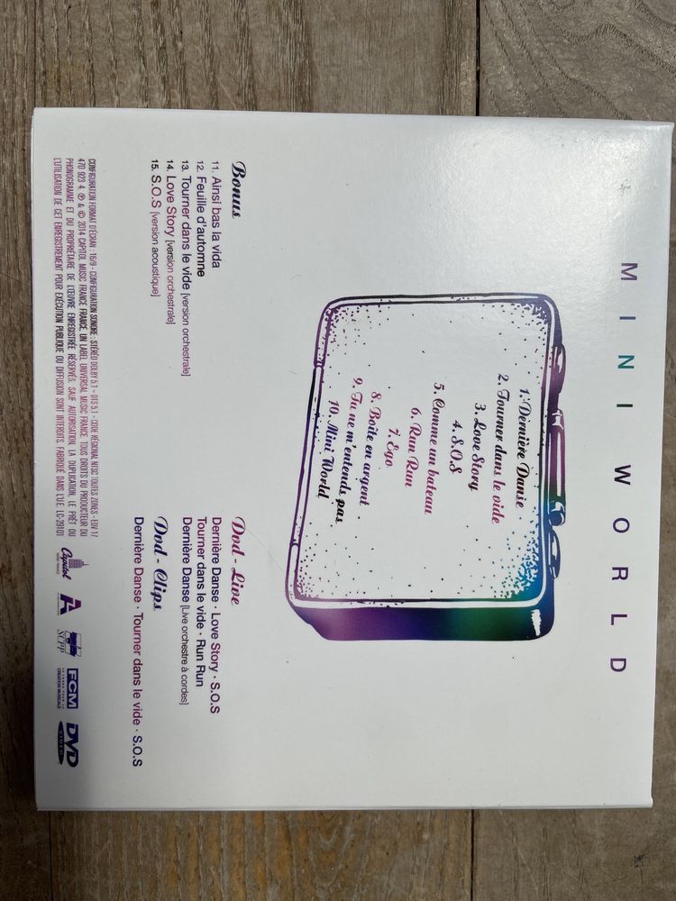 Indila Mini World Cd DVD Limited Edition pop używana