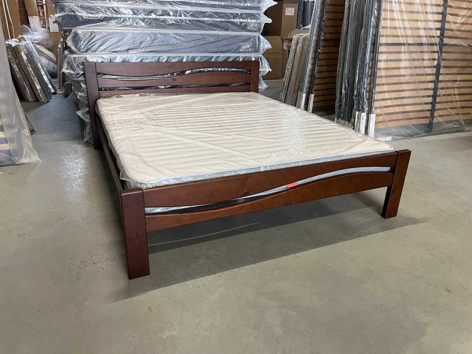 Дерев'яне двохспальне ліжко, ліжко з дерева