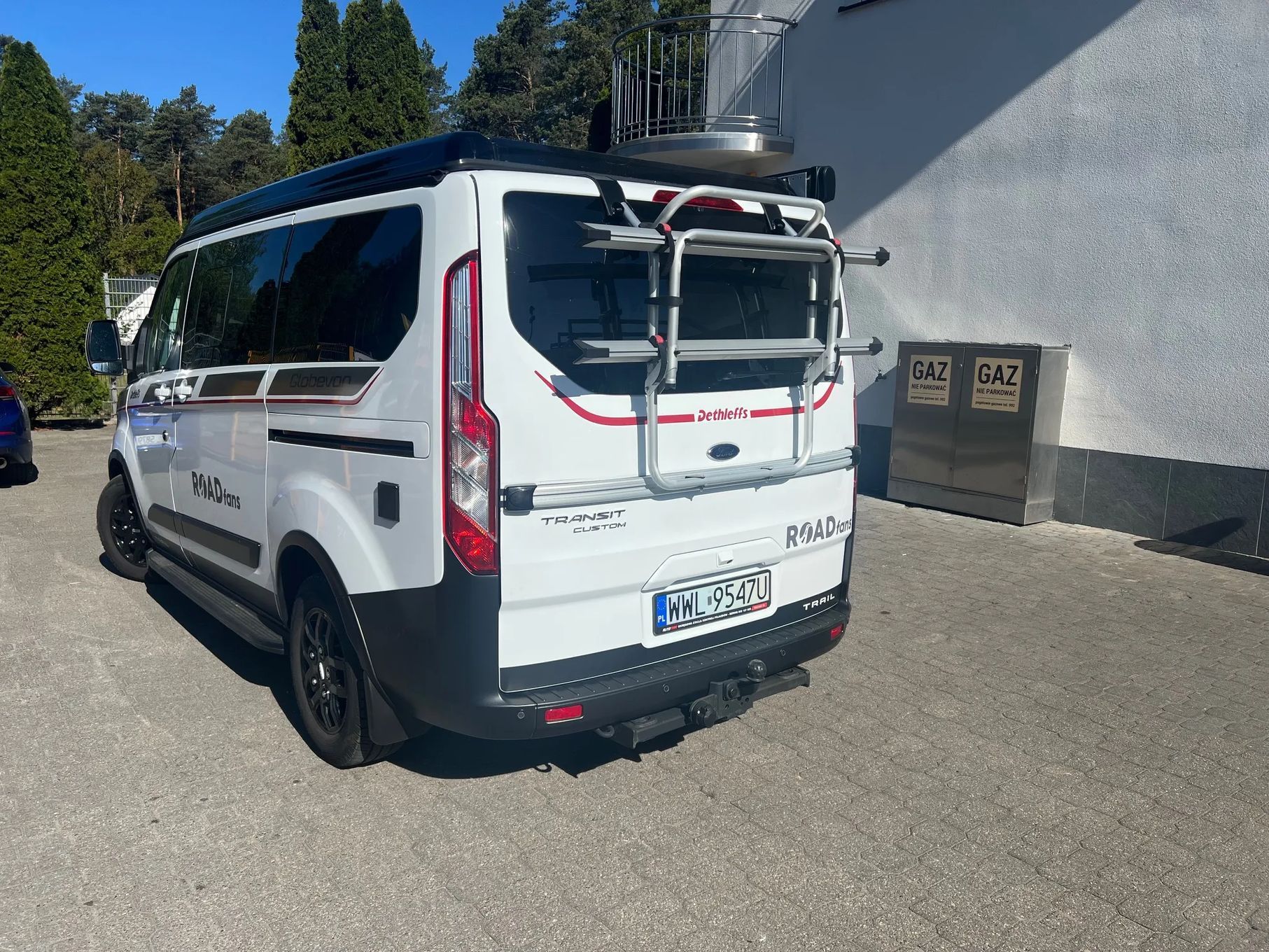 Dethleffs Globevan  Dethleffs Globevanna na bazie Ford Custom TRAIL - Stan jak nowy camper