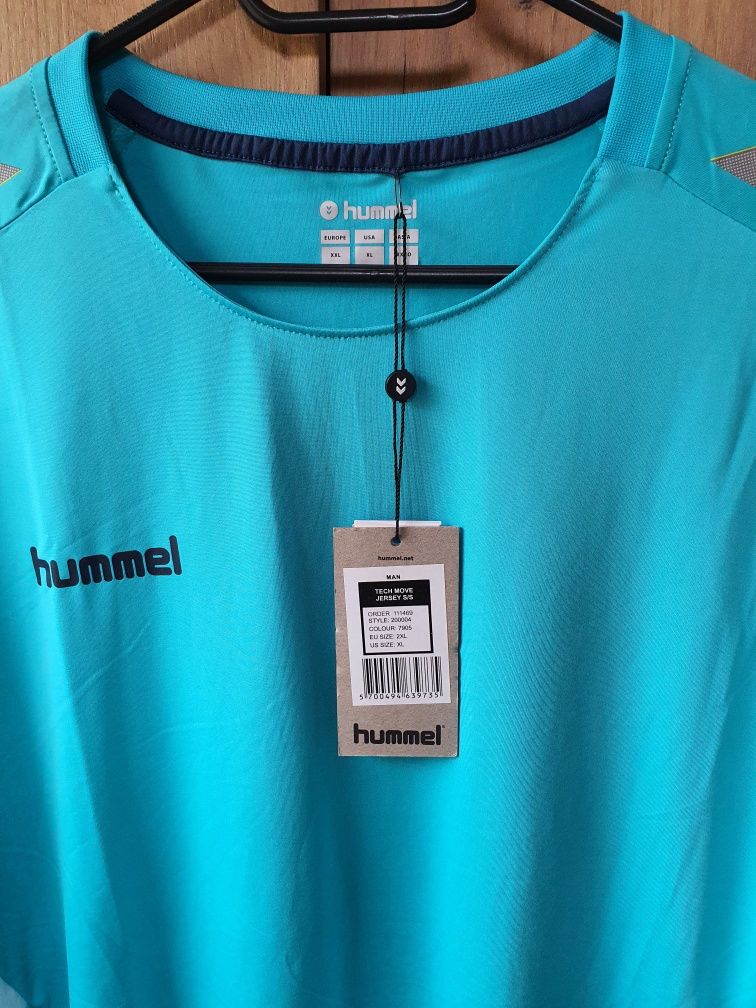 Koszulka treningowa Hummel, rozmiar XXL, nowa z metką, becool. Wymiary