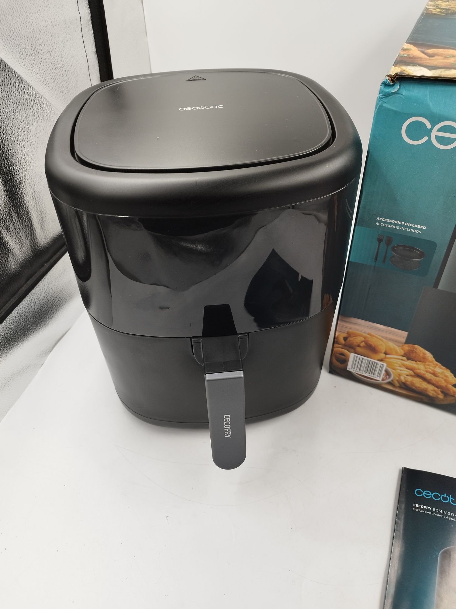 Frytkownica 6l cecotec czarna