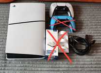 PlayStation 5 Slim Digital - jak nowa + pad