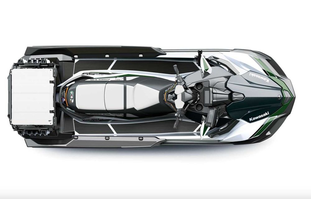 Nowy skuter wodny Kawasaki Ultra 160 LX-S ANGLER wersja wędkarska 2025