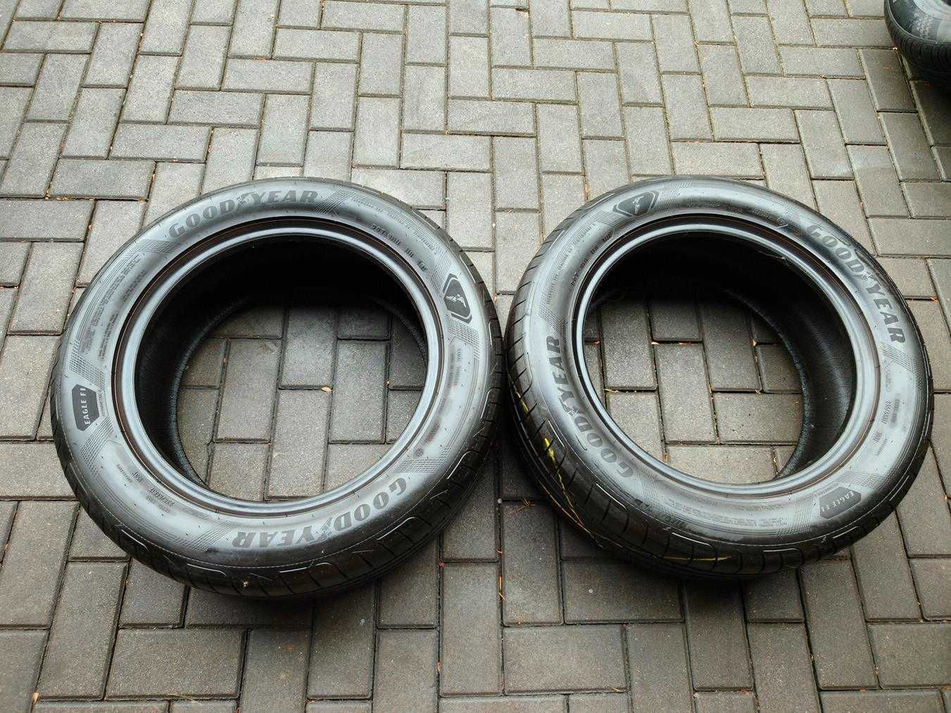 235/55 103Y R17 GOODYEAR Asymmetric5 7mm 2022r Letnie Opony 2szt Ładne