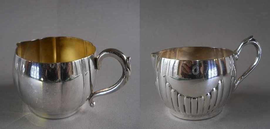 Два винтажных кофейных набора, столовое серебро (мельхиор), США