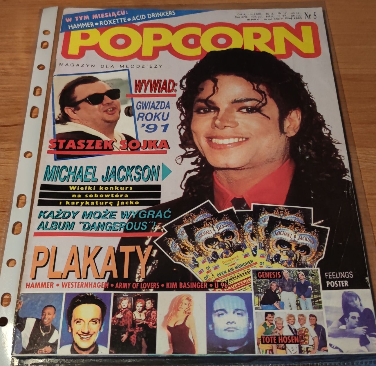 Gazetka popcorn z 1992 roku numer 5