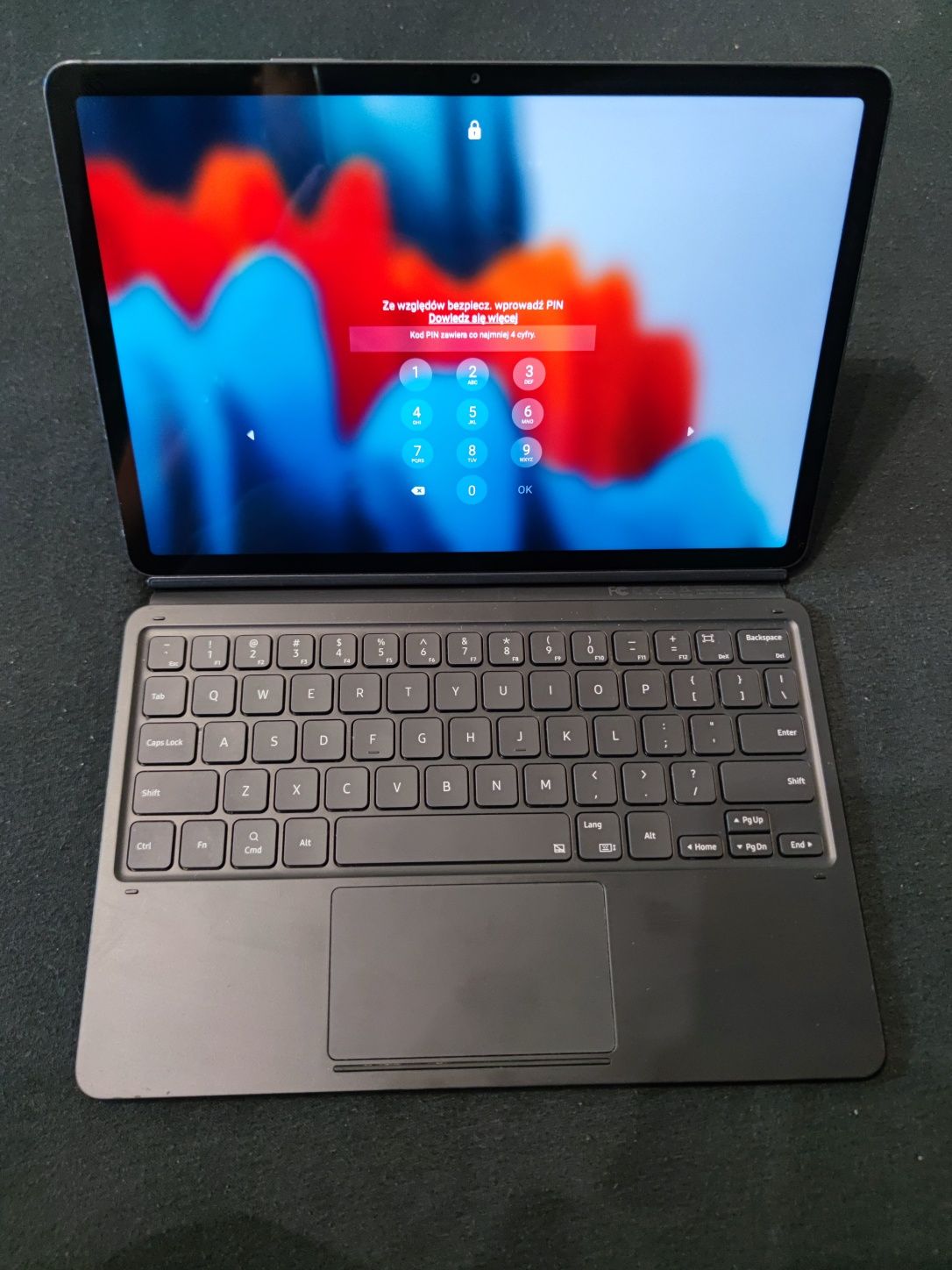 Tablet Samsung Galaxy Tab S7 6GB / 128 GB + Galaxy Keyboard Cover