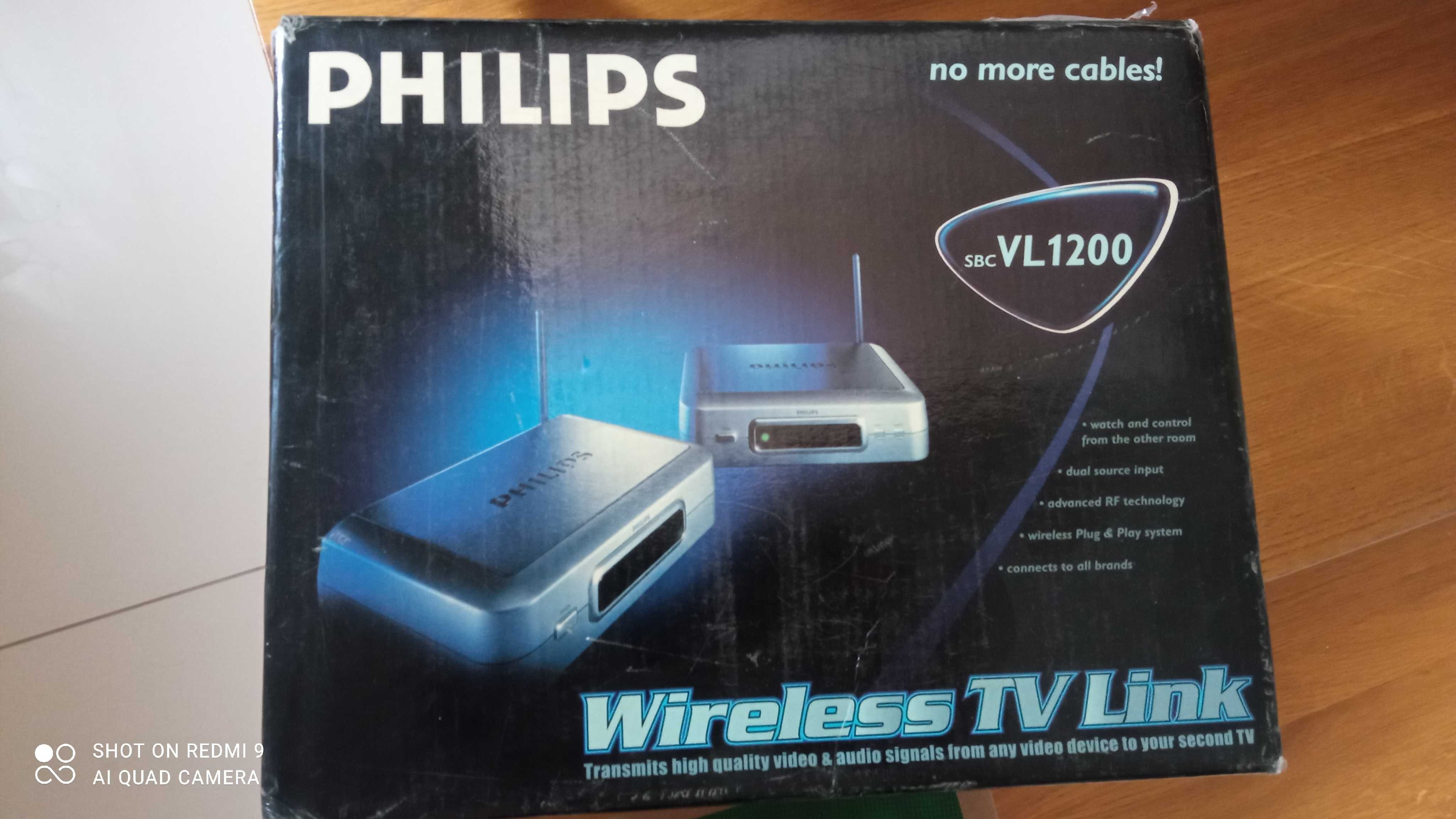 Nadajnik + Odbiornik Philips Vl 1200