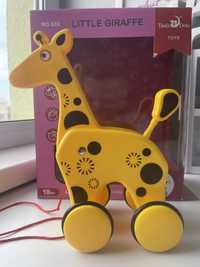 Іграшка каталка жирафа