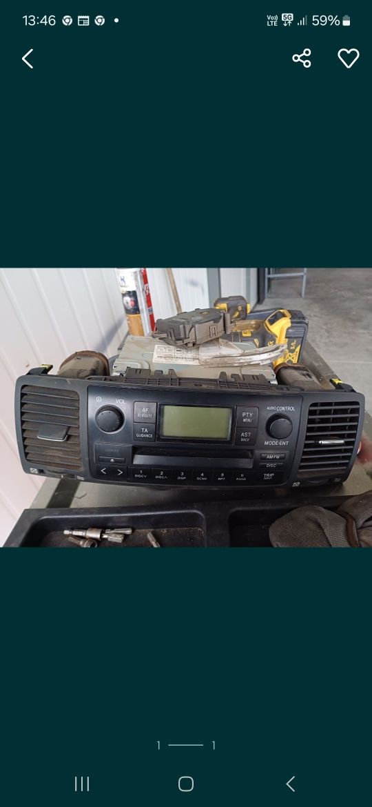 Radio corolla e12