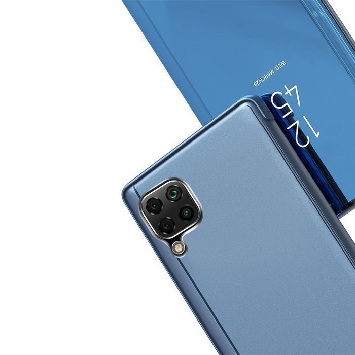 Clear View Case Futerał Etui Z Klapką Samsung Galaxy M53 5G Czarny