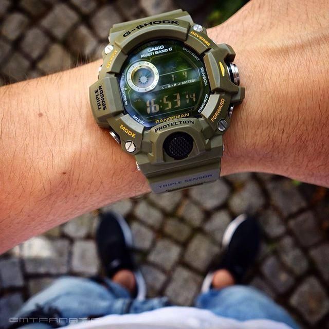Мужские часы Casio GW-9400-3ER! Оригинал! Фирменная гарантия 2 года!