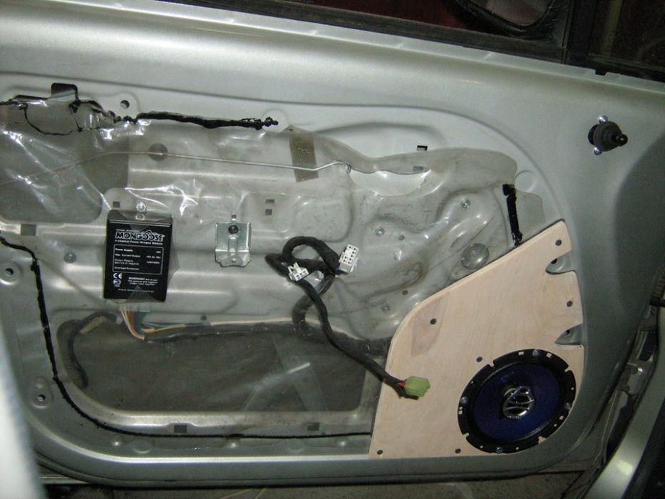 Акустические подиумы под динамики Daewoo Matiz/Chery QQ (Деу Матиз)