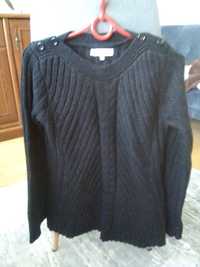 Sweter damski roz s czarny