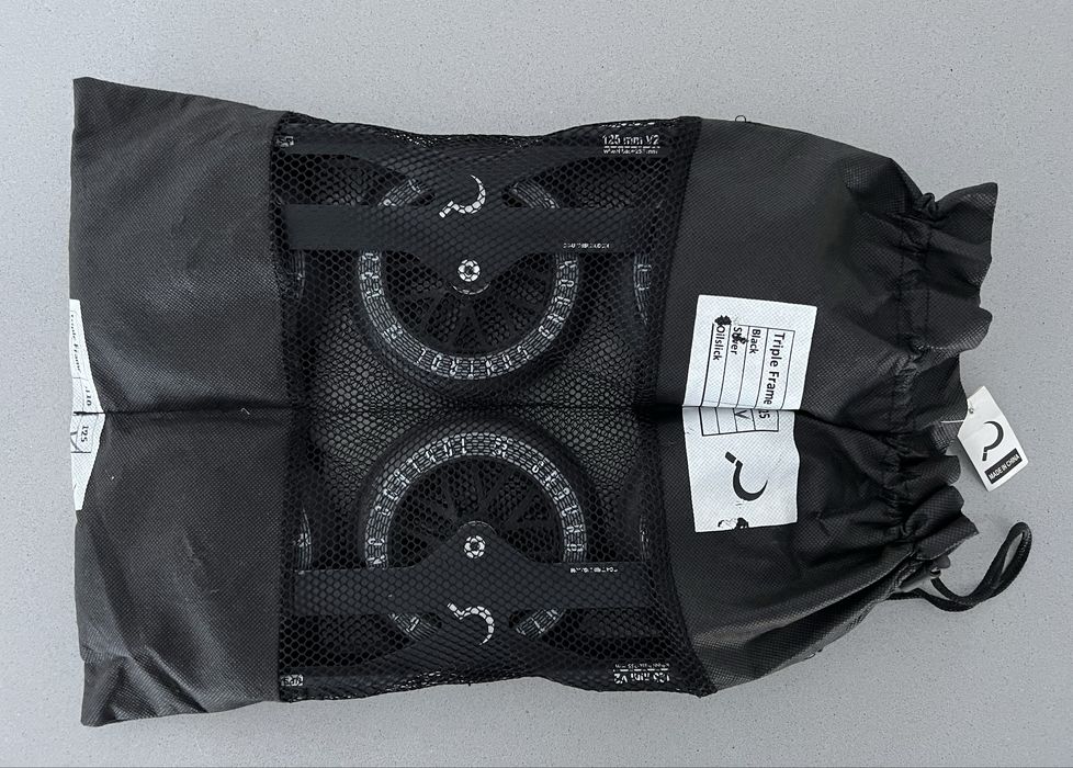 Rodas e chassi patins ground control 125mm