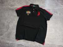 Футболка Polo Ralph Lauren big logo pony MALAYSIA vintage sk8 y2k Рл