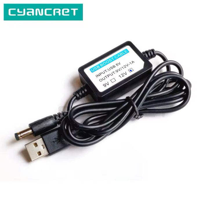 Кабель для роутера и терминала USB 5v-12v