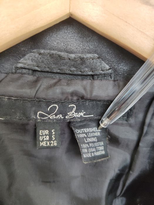 Blazer preto mulher em pele S