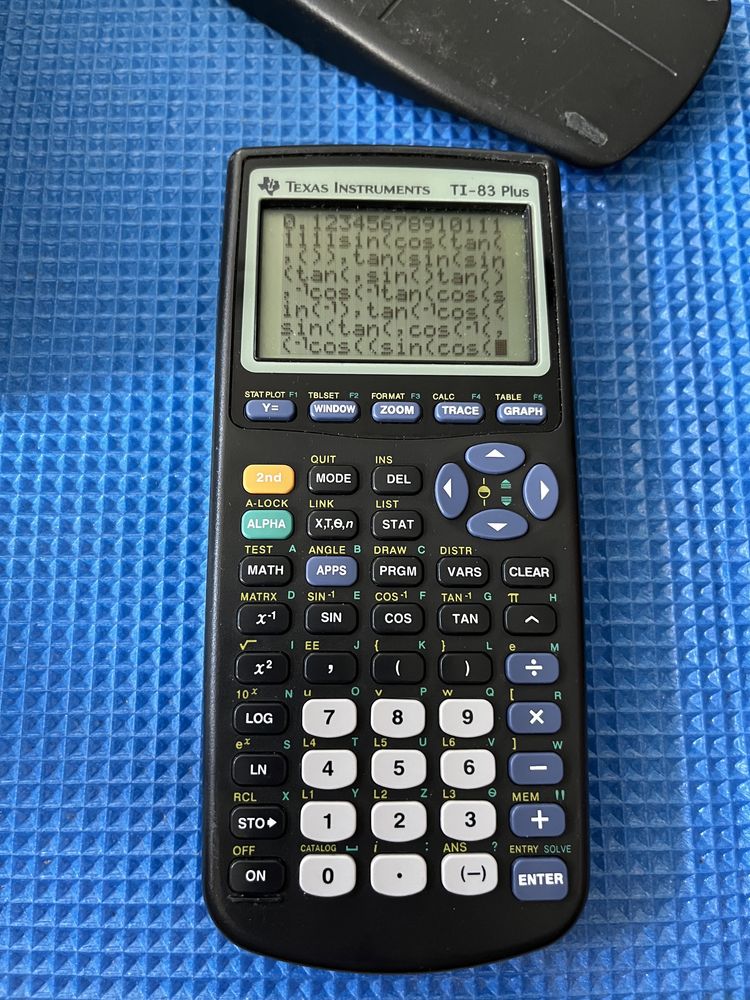 1 calculadora Texas Instruments TI 83 Plus + Programmable 59