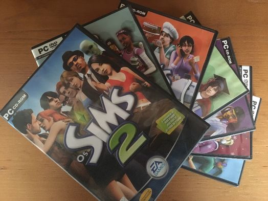 Sims e Sims 2 para o Pc - Vendo em Separado