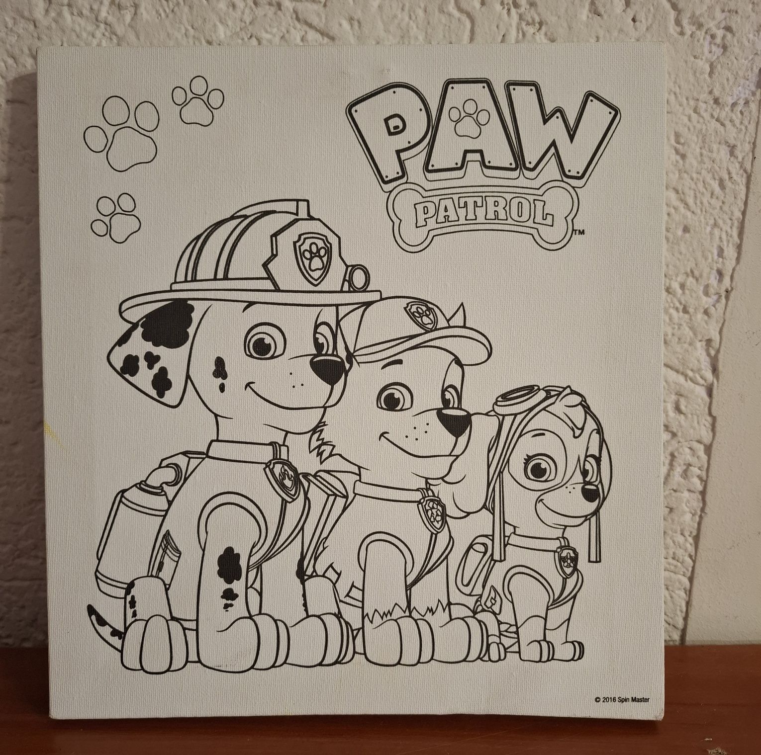 Zestaw kolorowanek na płótnie