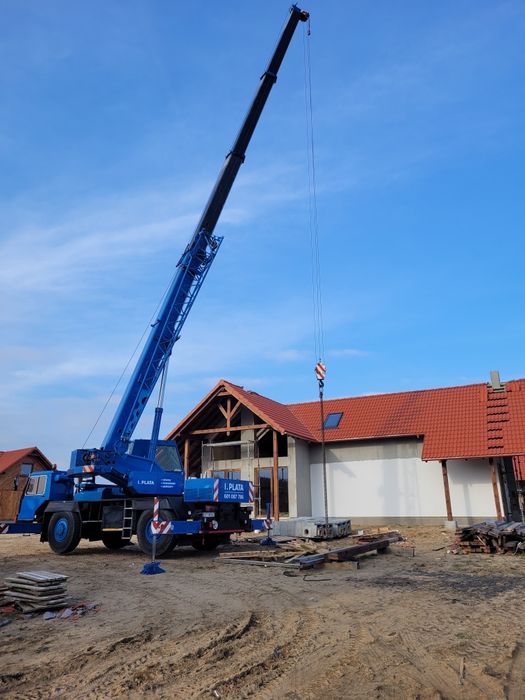 Dzwigi kościerzyna do 100 ton. podnośnik koszowy do 28m kościerzyna