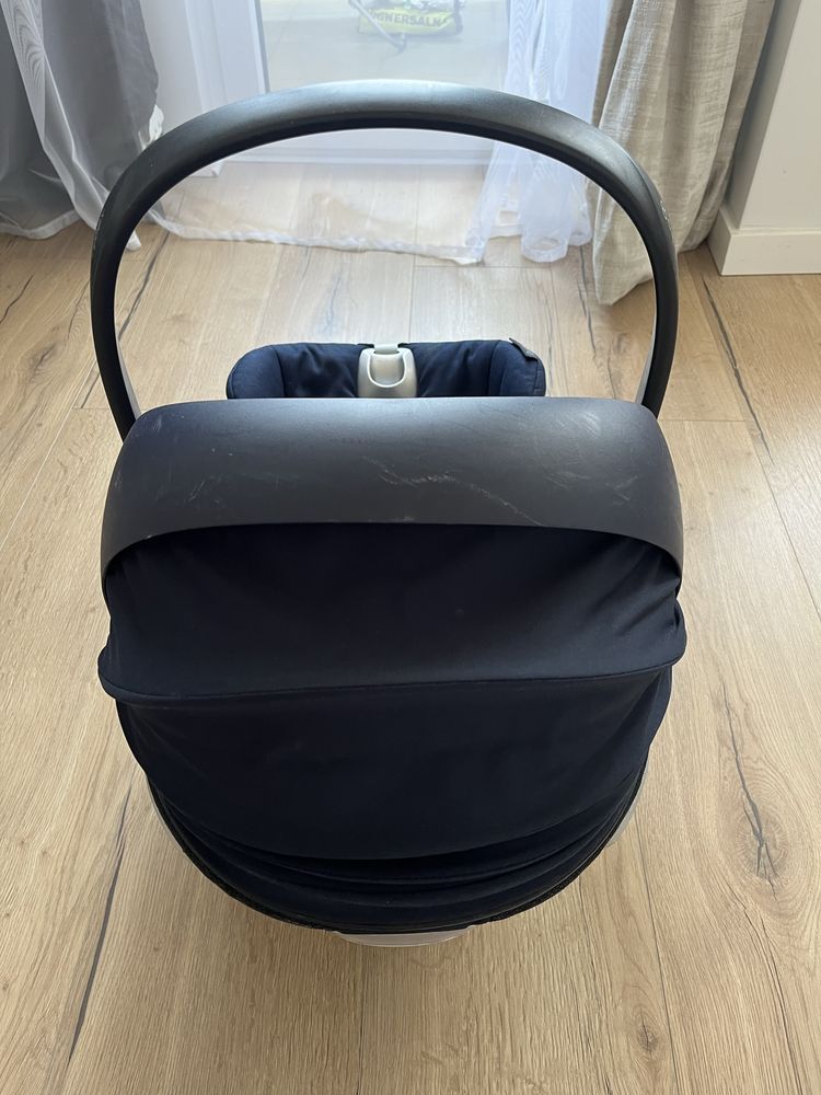 Fotelik Cybex Cloud Z + adaptery