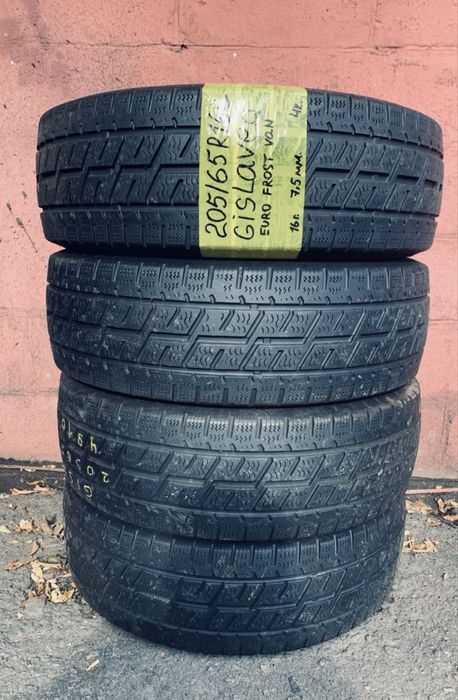 205 65 16c gislaved evro frost зима 4 штуки протектор 80%