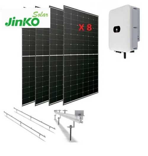 Kit Fotovoltaico Autoconsumo - 4.72 kWp (4 kWn) + Bateria 5 kWh