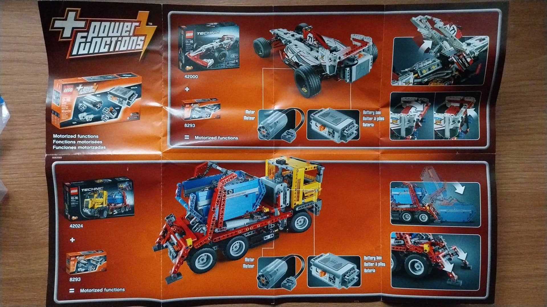 LEGO Technic 8293 Silnik Power Function .