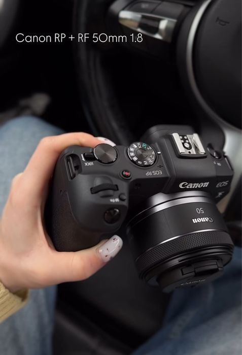 Canon rp + rf50mm 1.8