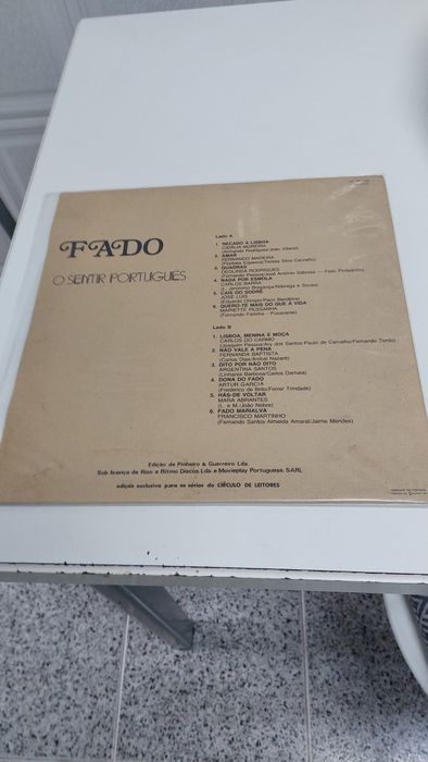 Lote de álbuns de vinil.