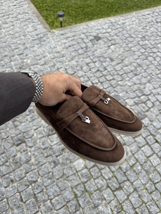 Loafers Loro Piana Castanho - 41