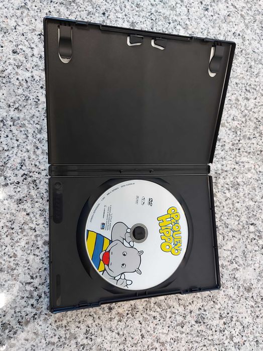 Dvd animação  o pequeno hippo