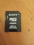 Adapter micro sd srac-a1 Sony działa
