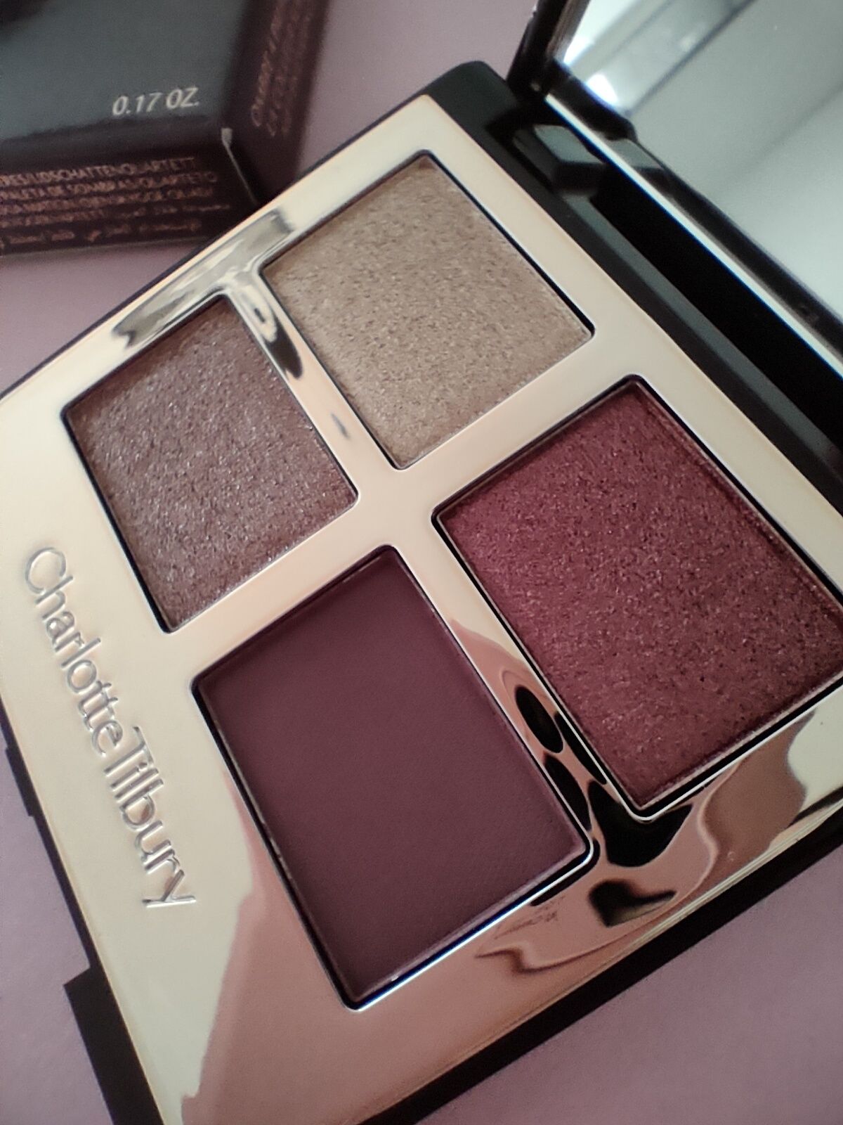 Paleta sombras olhos Charlotte Tilbury - Mesmerinsing Maroon - Nova