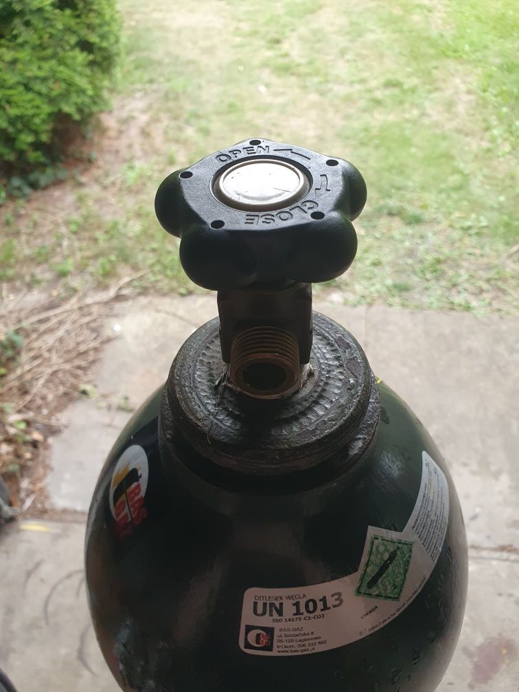 Butla 40l Dwutlenek Węgla CO2