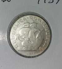 5 escudos Prata 1937 a mais Rara