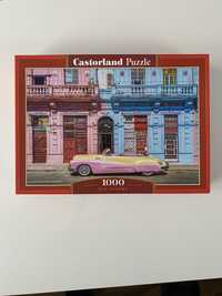 Puzzle 1000 szt Old Havana samochód