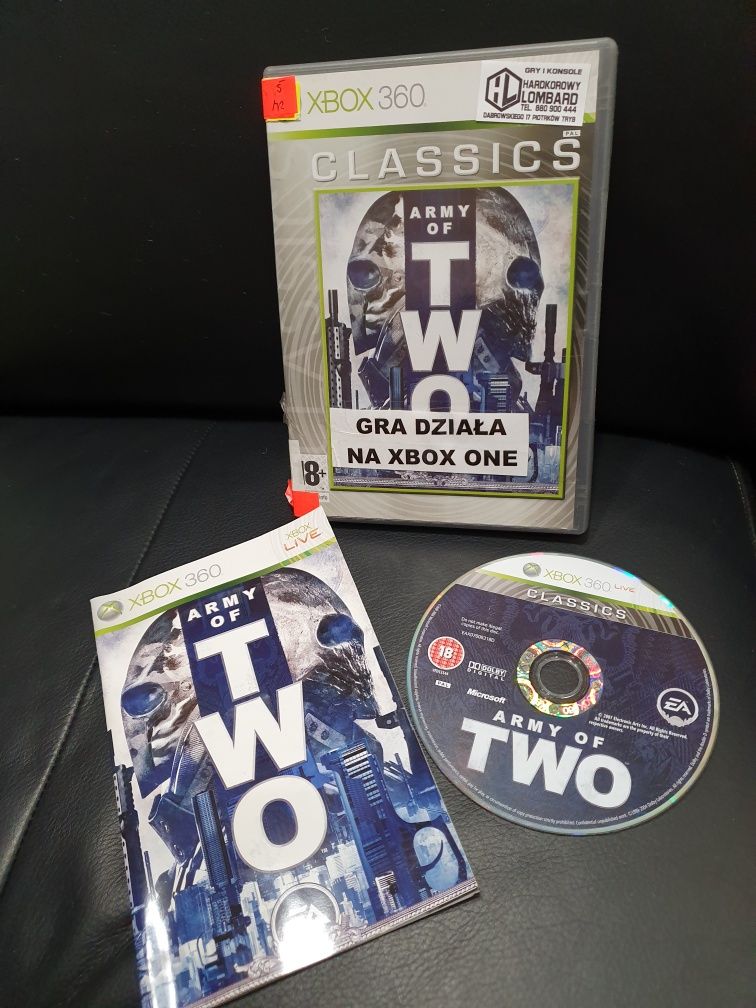 Gra gry xbox 360 Army of Two od kolekcjonera strzelanka