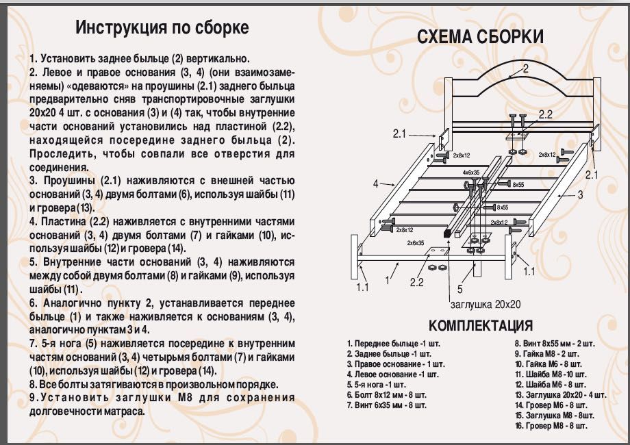 Кровать металическая БЕСПЛАТНАЯ доставка кровать