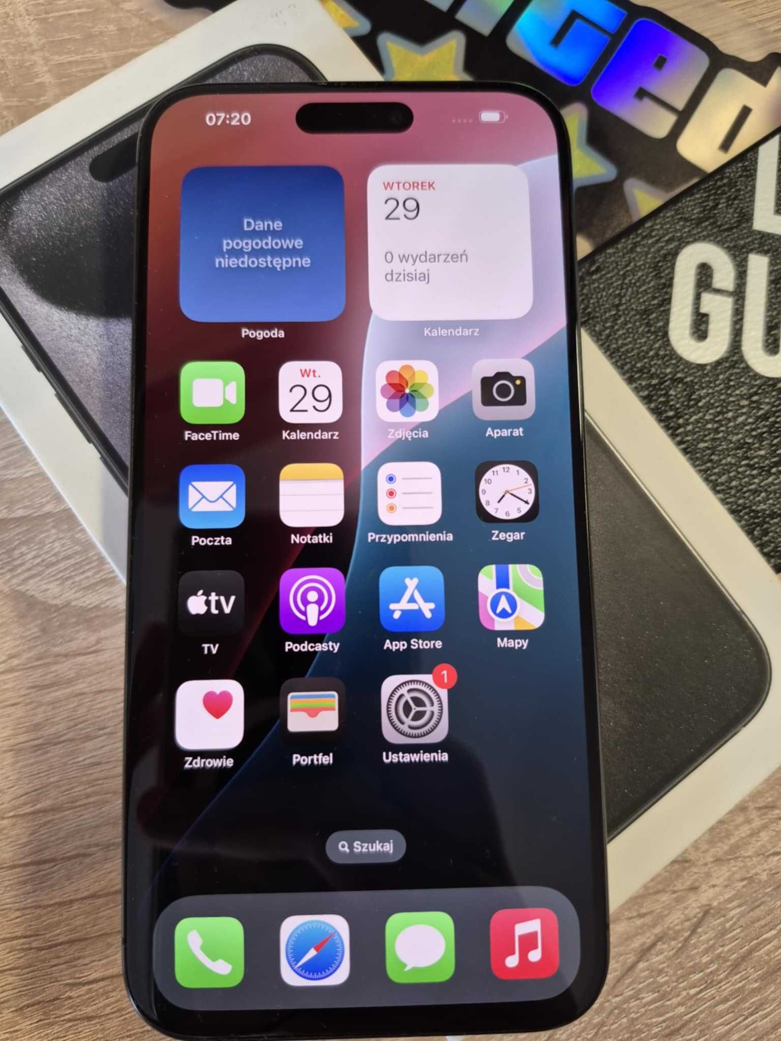 Iphone 15 Pro Max Black Titanium Stan Idealny!!!